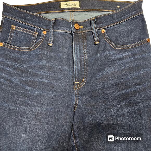 Madewell 9" Mid-Rise Skinny Jeans in Larkspur Wash: TENCEL™ Denim Edition Sz 30 - Picture 4 of 10